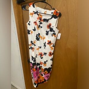 Dressbarn Floral Sleeveless Dress